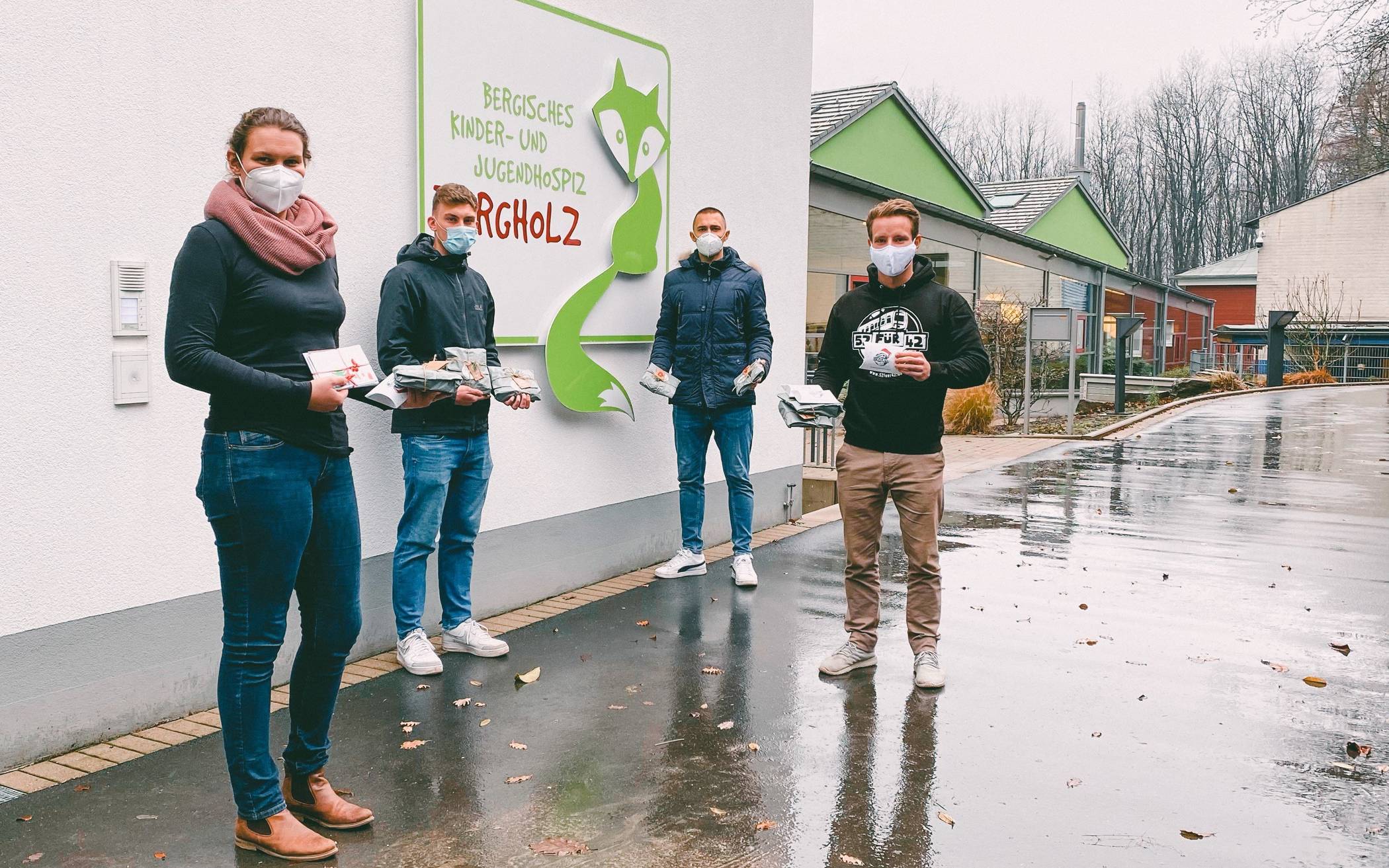 Auch das Kinder- und Jugendhospiz Burgholz wurde...