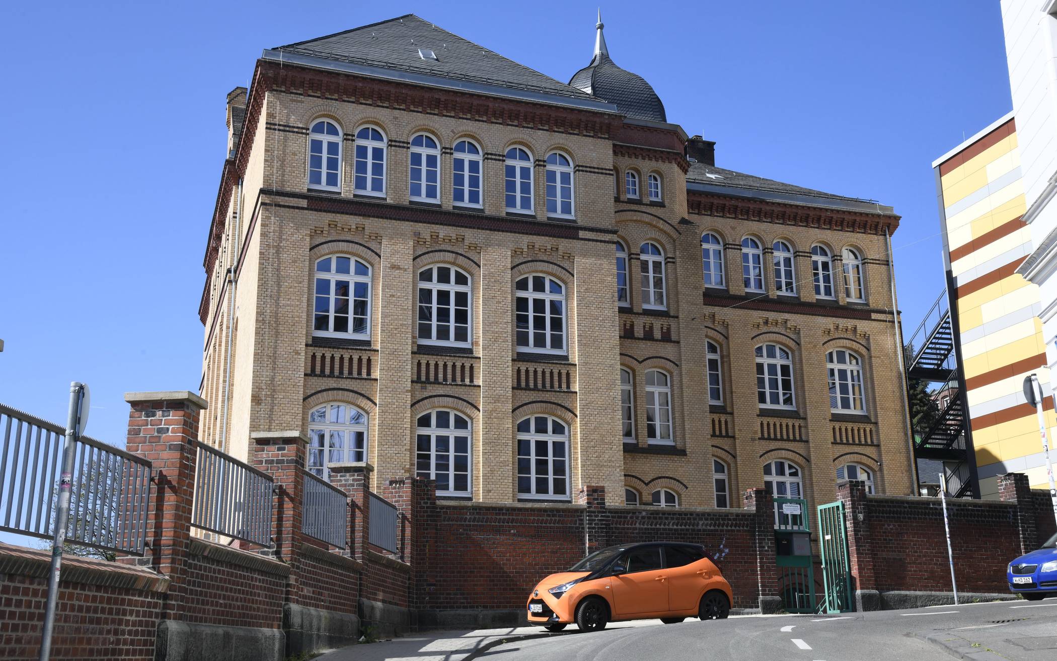  Auch die Hauptschule in der Getrudenstraße bleibt noch zwei Wochen geschlossen. 