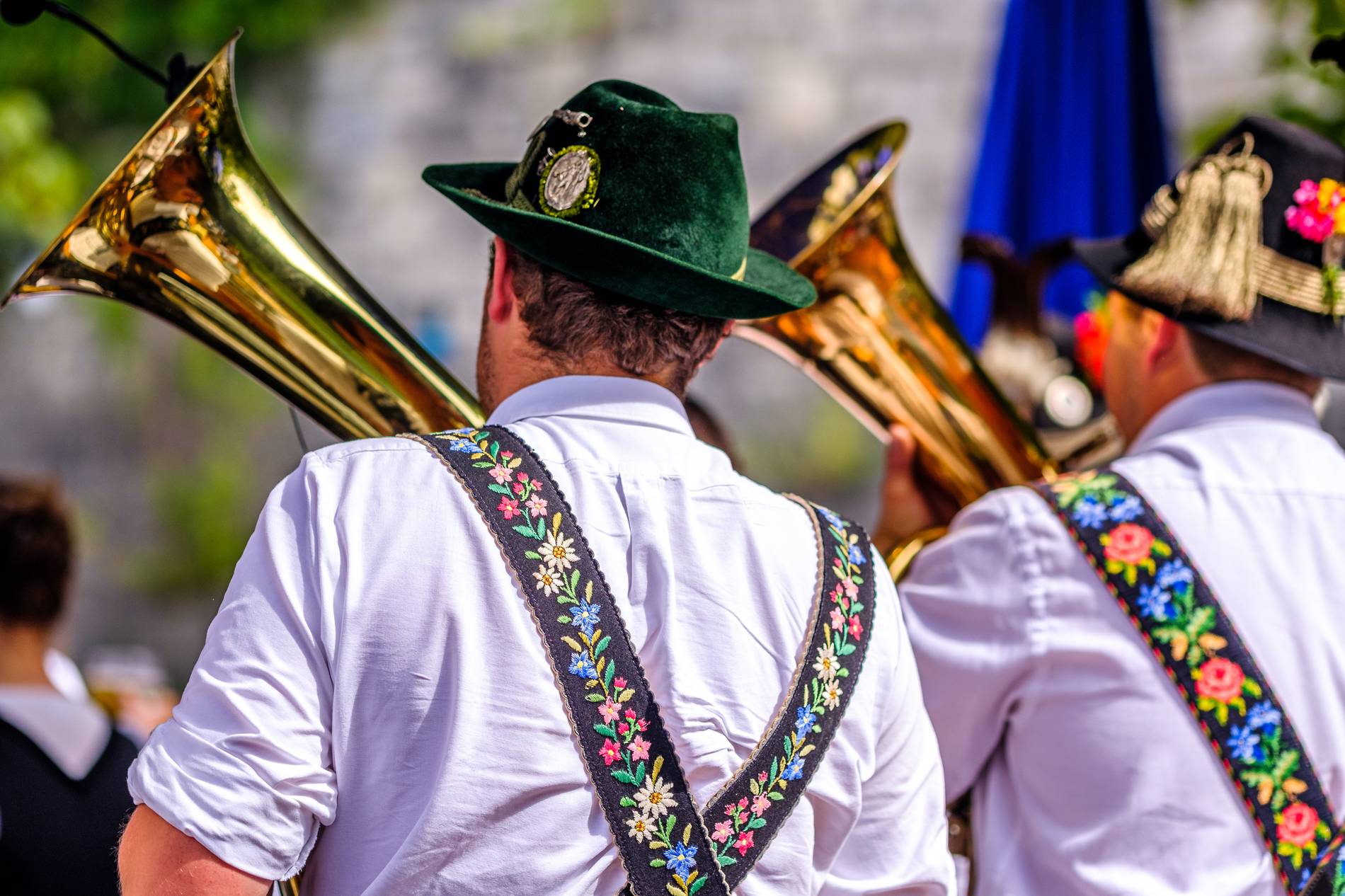 Traditionelle deutsche Kleidung Lederhosen