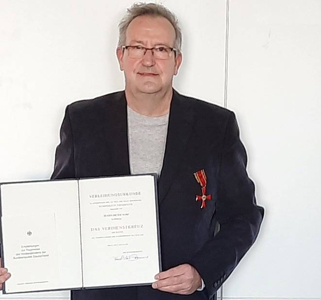 Bundesverdienstkreuz für Dieter Norf