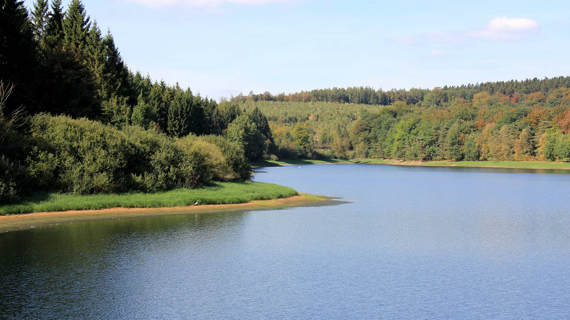  Die Kerspe-Talsperre. 